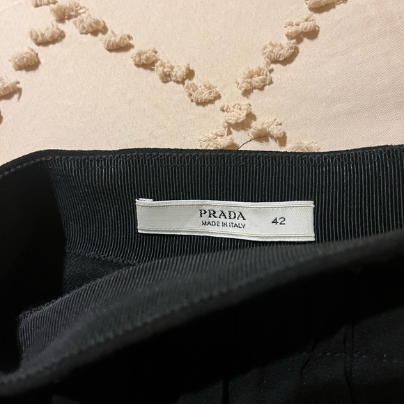 Prada Black A-Line Skirt - Picture 3 of 4